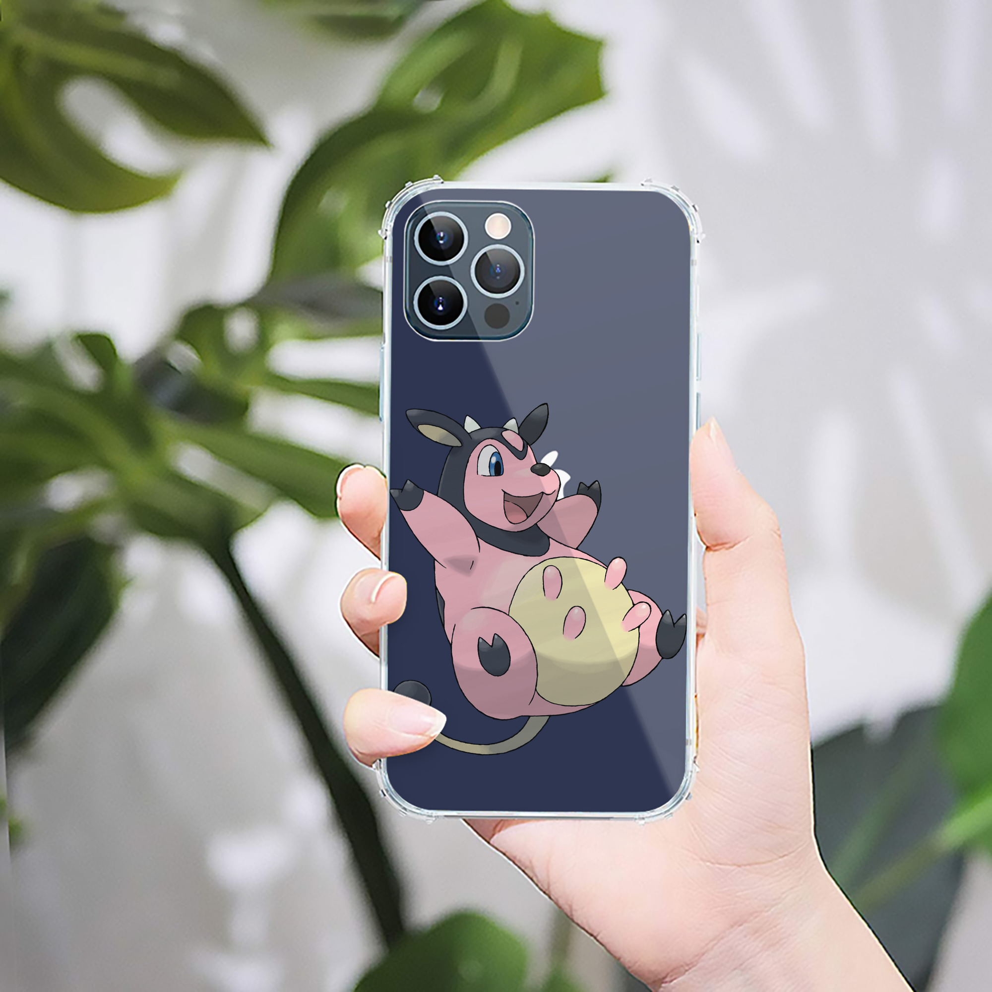 （画像用） ポケットモンスター Pokémon 【iPhone 12シリーズ対応】透明スマホケース（クリアソフトケース）